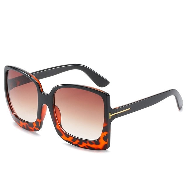 Jovi Red Leopard Sunglasses - Designer Eyewear | emerallda