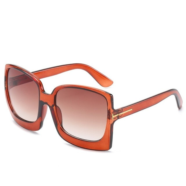 Jovi Red Leopard Sunglasses - Designer Eyewear | emerallda