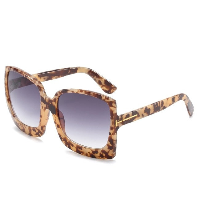 Jovi Red Leopard Sunglasses - Designer Eyewear | emerallda