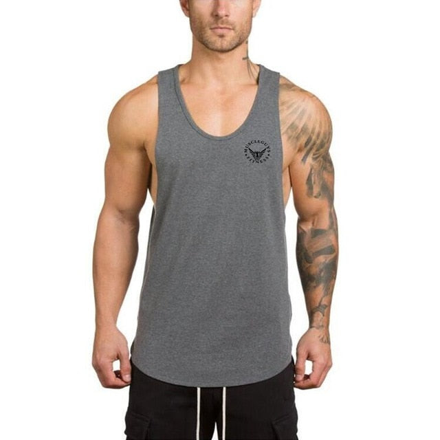 Stringer Athletic Tank - Bodybuilding Gym Wear | emerallda