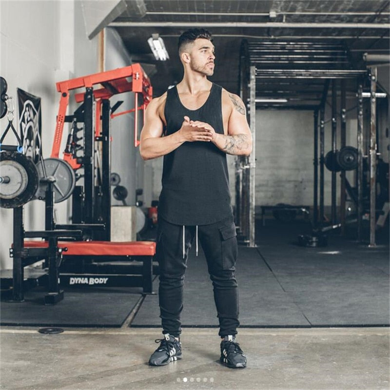 Stringer Athletic Tank - Bodybuilding Gym Wear | emerallda