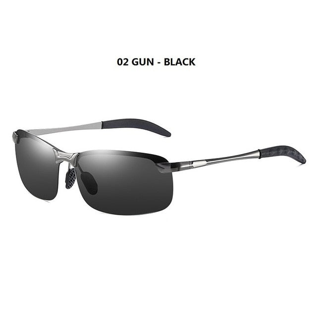 Polarized Mirror Sunglasses - Silver Mirror Lenses | emerallda