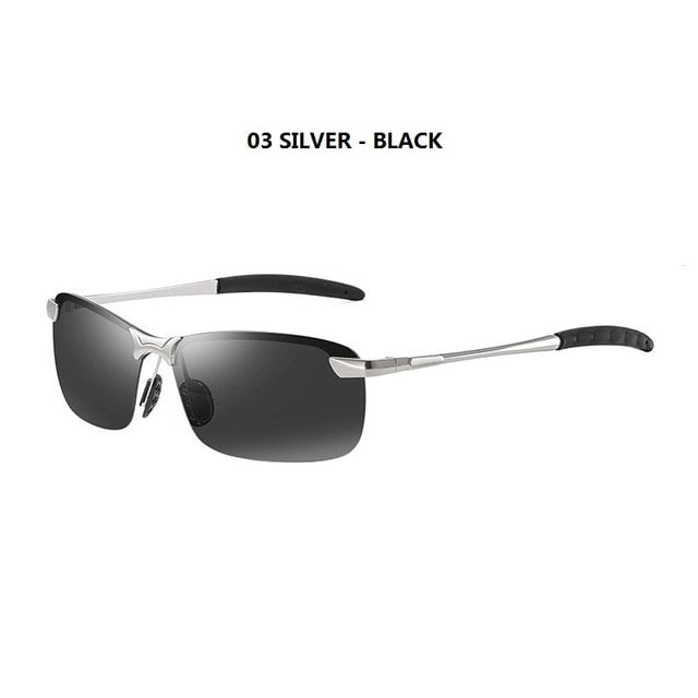 Polarized Mirror Sunglasses - Silver Mirror Lenses | emerallda