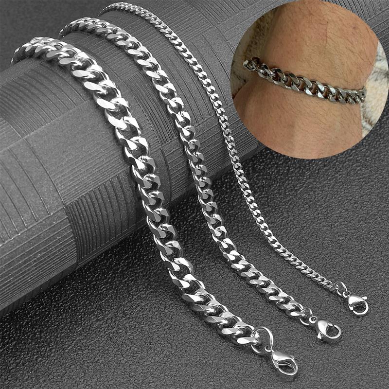 Chainx Link Chain Bracelet - Stainless Steel Men&