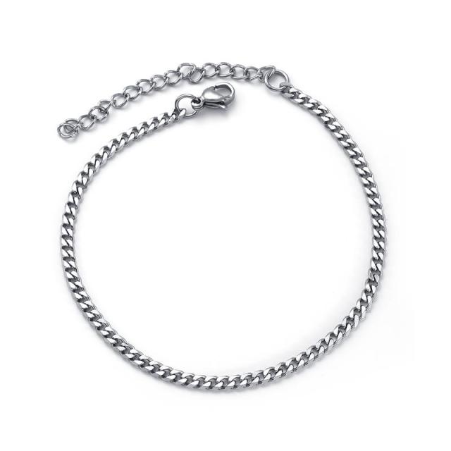 Chainx Link Chain Bracelet - Stainless Steel Men&