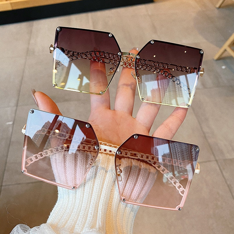 Journe Tea Pink Gold Sunglasses - Designer Eyewear | emerallda
