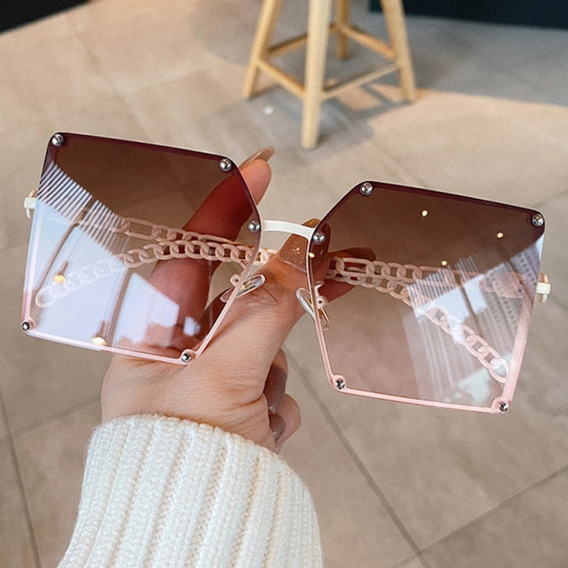 Journe Tea Pink Gold Sunglasses - Designer Eyewear | emerallda