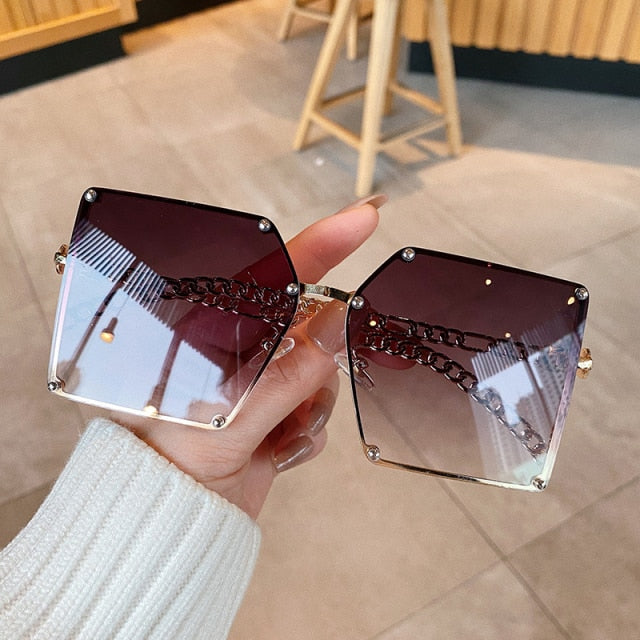 Journe Tea Pink Gold Sunglasses - Designer Eyewear | emerallda