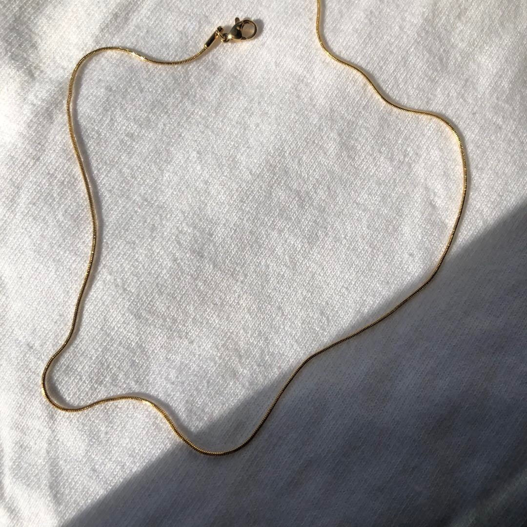 Gounes Fashion Necklace - Gold Chain Style | emerallda