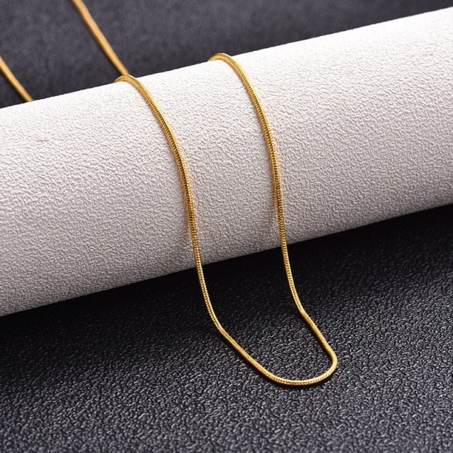 Gounes Fashion Necklace - Gold Chain Style | emerallda
