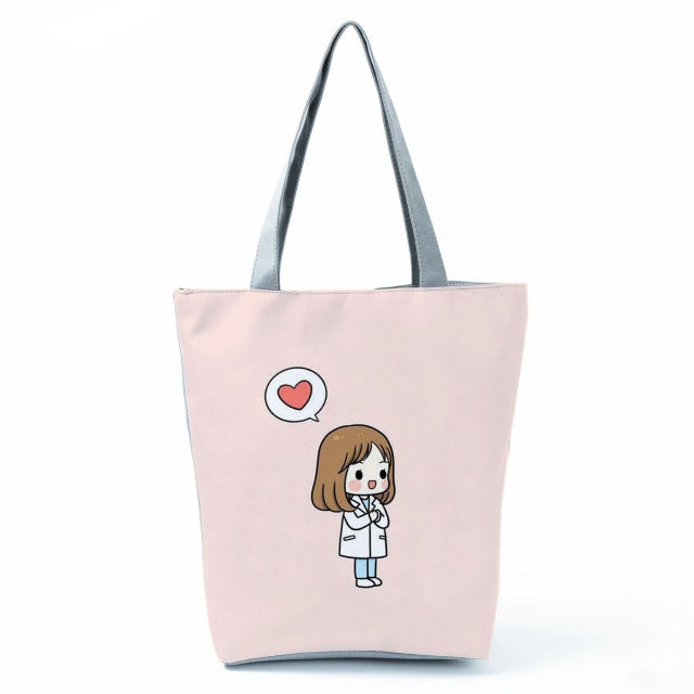 Cartoon Character Bag - Fun Animated Style | emerallda