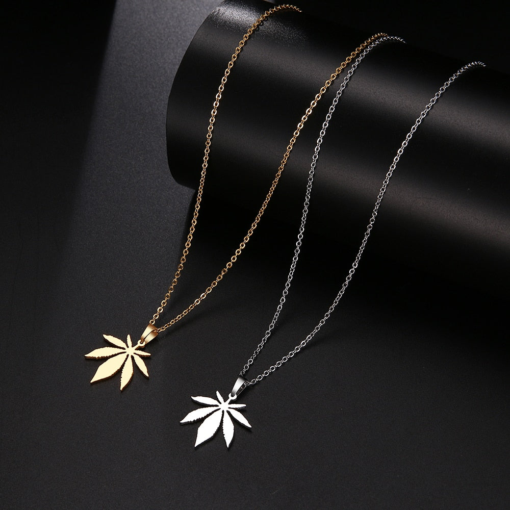 Frons Gold Chain Necklace - Elegant Jewelry | emerallda