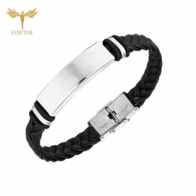 Repere Fitness Tracker Cuff Bracelet - Men&