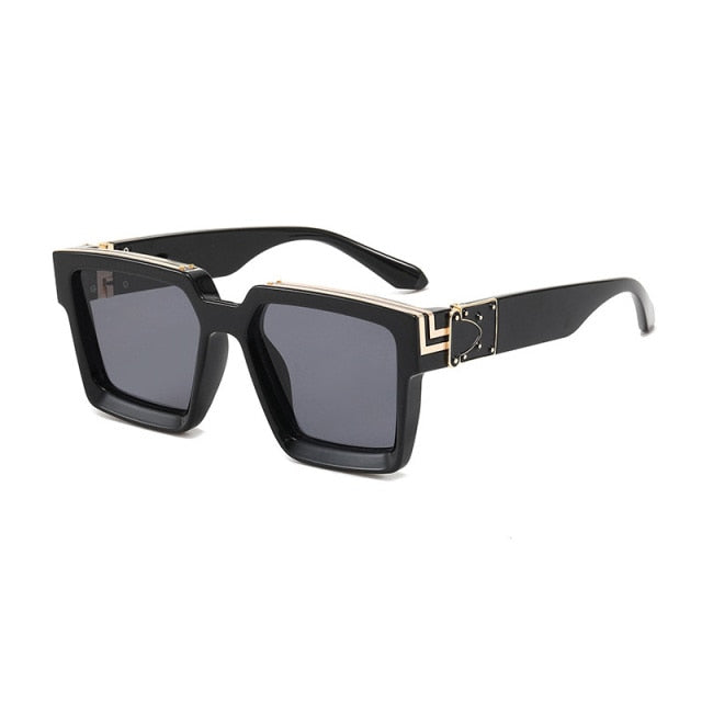 Retro Mirror Sunglasses - White Silver Mirror | emerallda