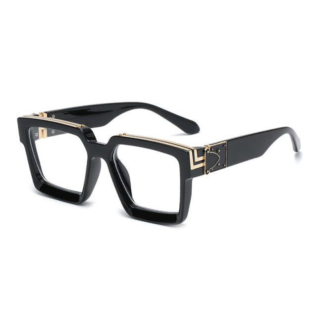Retro Mirror Sunglasses - White Silver Mirror | emerallda