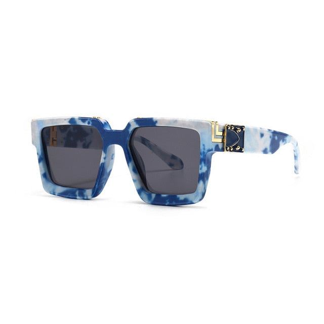 Retro Mirror Sunglasses - White Silver Mirror | emerallda