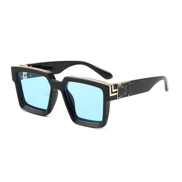 Retro Mirror Sunglasses - White Silver Mirror | emerallda