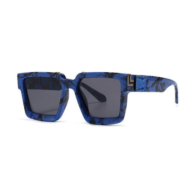 Retro Mirror Sunglasses - White Silver Mirror | emerallda