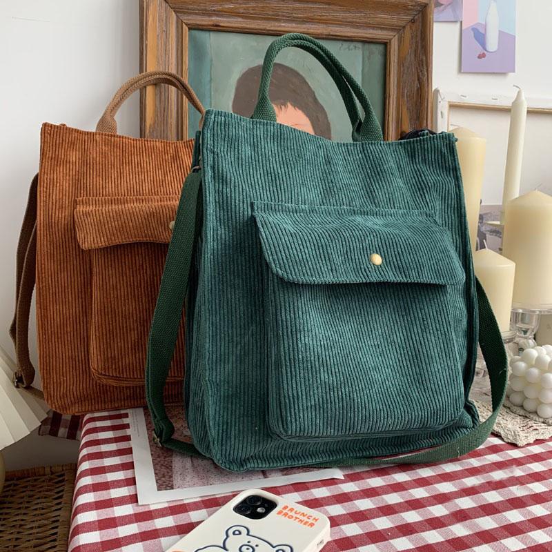 Curdoiry Fashion Bag - Premium Corduroy Style | emerallda