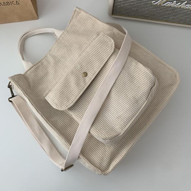 Curdoiry Fashion Bag - Premium Corduroy Style | emerallda