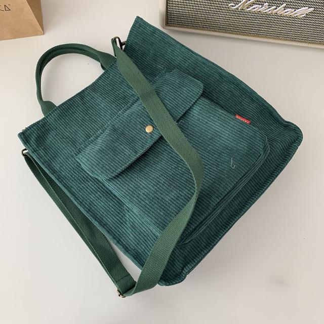 Curdoiry Fashion Bag - Premium Corduroy Style | emerallda