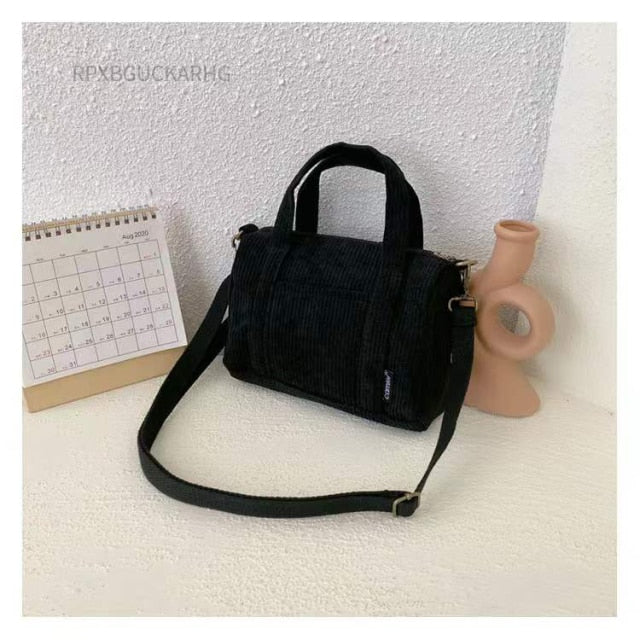 Curdoiry Fashion Bag - Premium Corduroy Style | emerallda