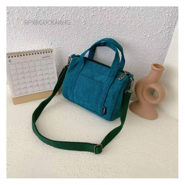 Curdoiry Fashion Bag - Premium Corduroy Style | emerallda