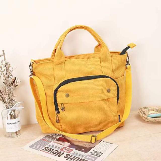 Curdoiry Fashion Bag - Premium Corduroy Style | emerallda
