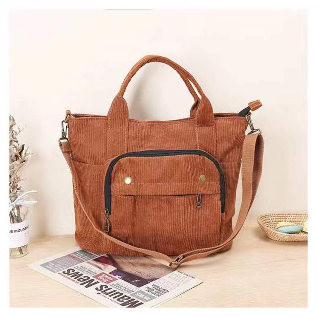 Curdoiry Fashion Bag - Premium Corduroy Style | emerallda