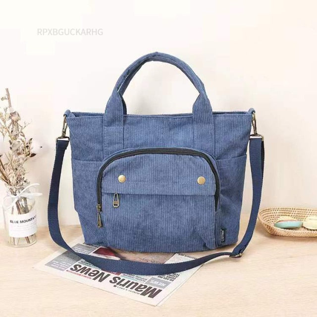 Curdoiry Fashion Bag - Premium Corduroy Style | emerallda