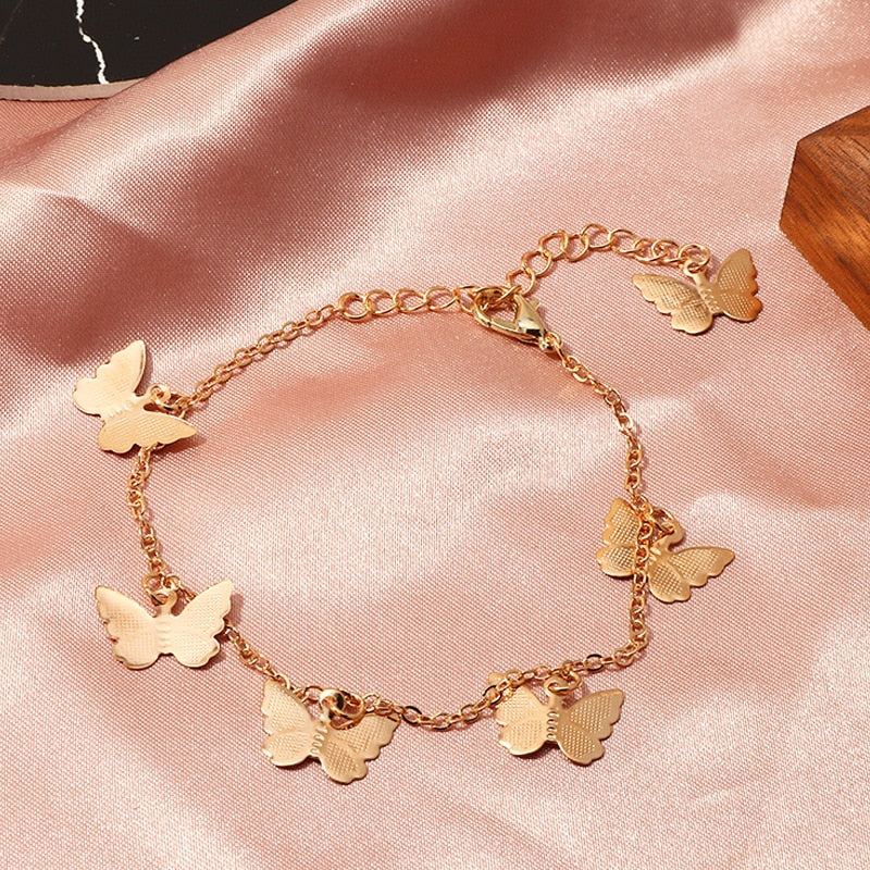 Mariposa Butterfly Silver Jewelry - 18.5cm Style | emerallda